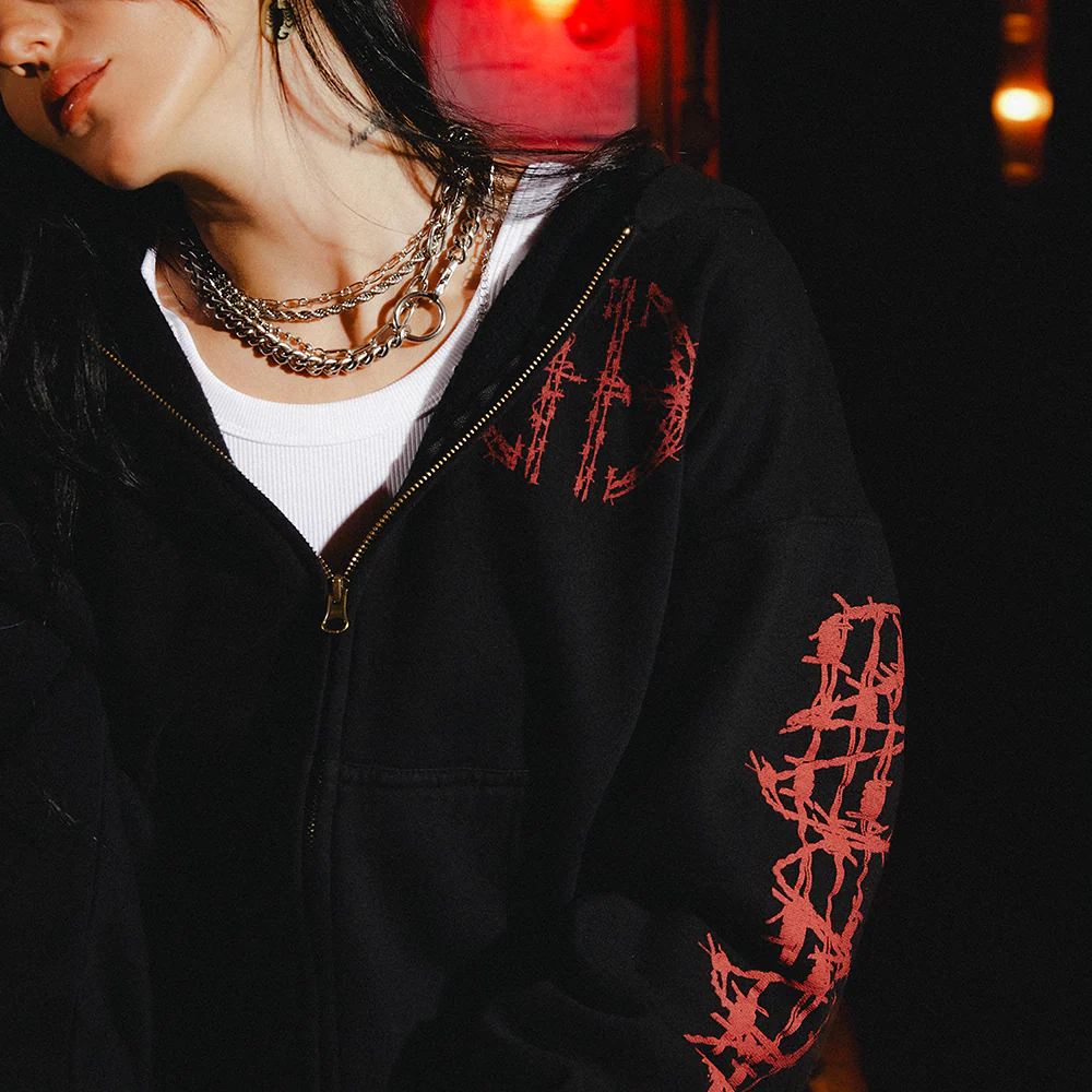 CFH Washed Zip-Up Hoodie - Image 6