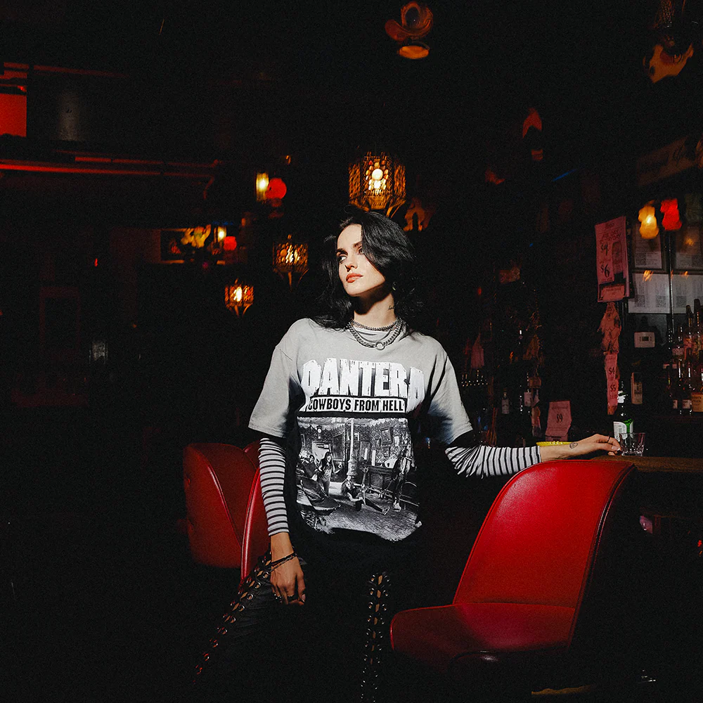 Cowboys From Hell Dip Dye T-Shirt - Image 3