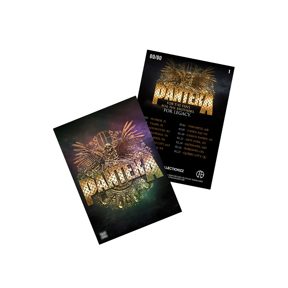 Pantera 2024 Tour Foil Trading Card Set - Image 16