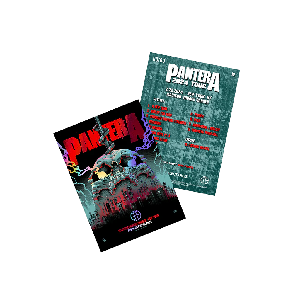 Pantera 2024 Tour Foil Trading Card Set - Image 5