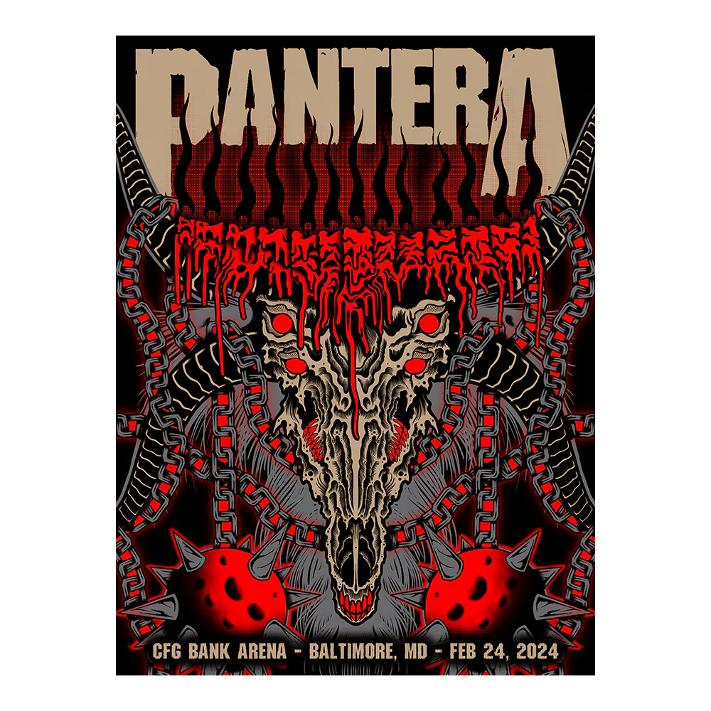 Tour 2024 Lithograph – Baltimore, MD