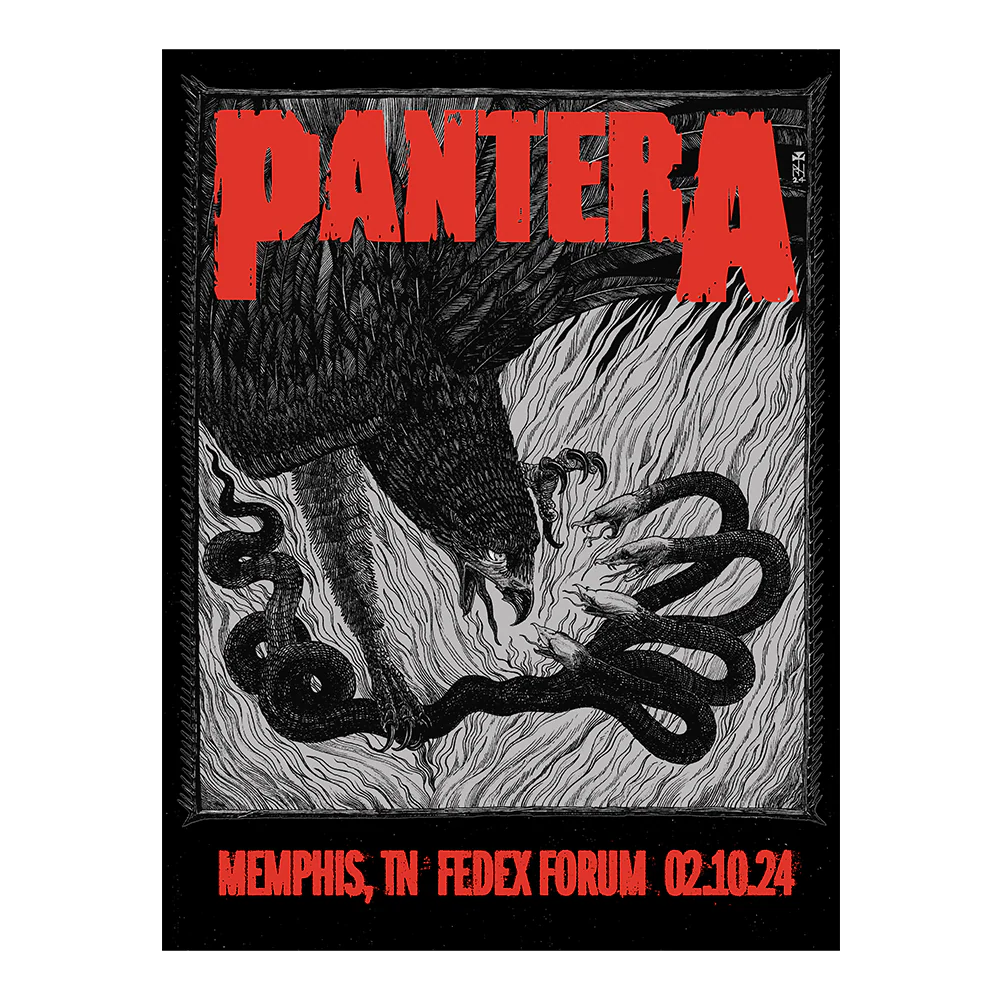 Tour 2024 Lithograph – Memphis, TN
