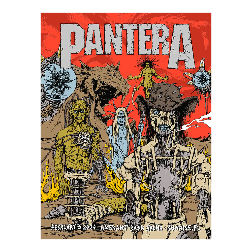 Tour 2024 Lithograph – Sunrise, FL